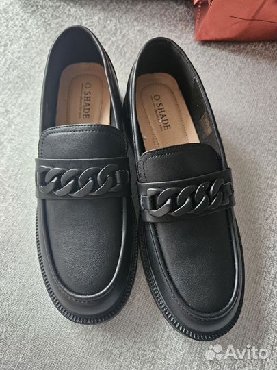 Лоферы женские 40 размер натуральная кожа