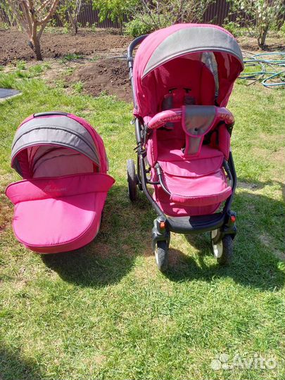 Коляска 2 в 1 индиго