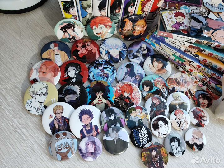 Аниме стафф Манга, статуэтки, значки, игрушка