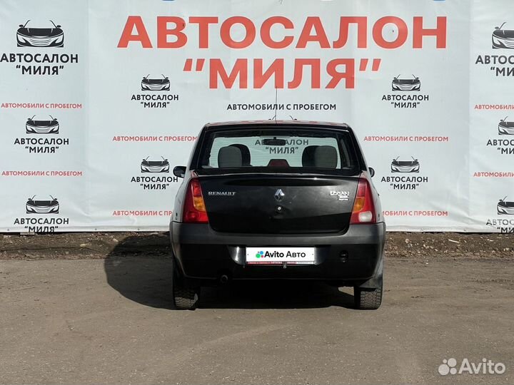 Renault Logan 1.6 МТ, 2009, 200 100 км