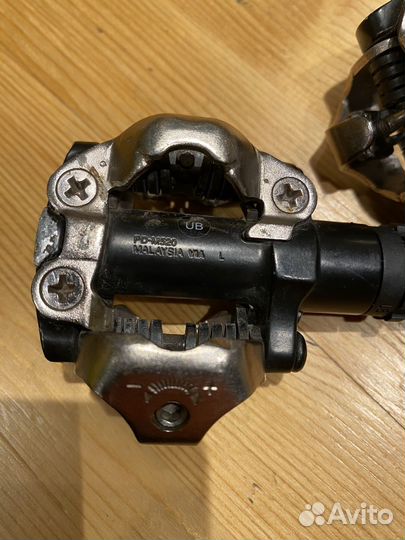 Педали контактные shimano pd-m520