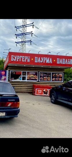 Торговый павильон палатка шаурмы шашлыка фастфуда