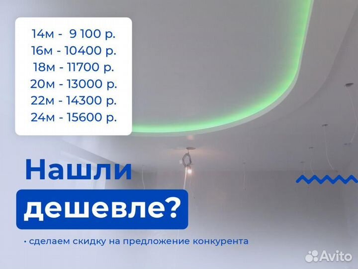 Натяжной потолок