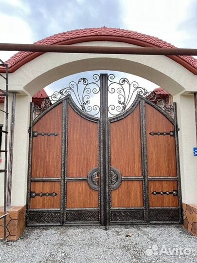 Навес и ворота