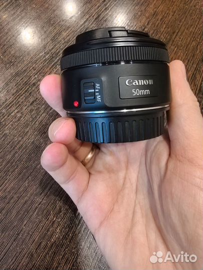 Объектив Canon 50mm 1.8 stm