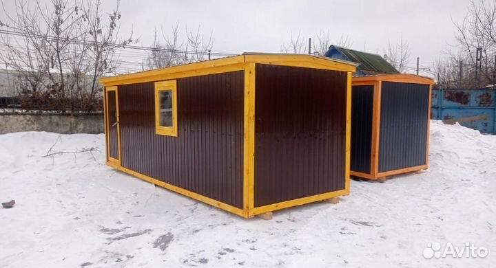 Бытовка утепленная для проживания зимой