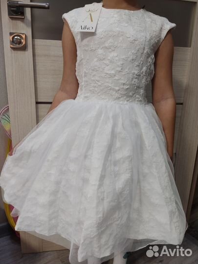 Новые платья праздничные 4-8 лет с пышной юбкой