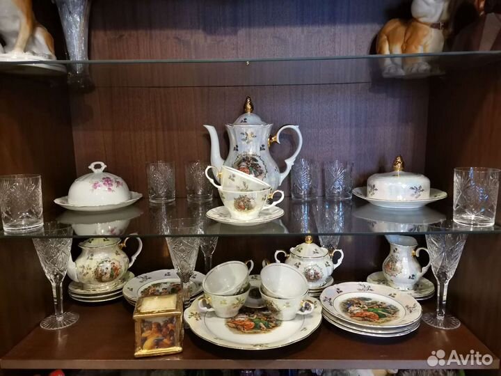 Чайно-кофейный сервиз Мадонна гдр Kahla