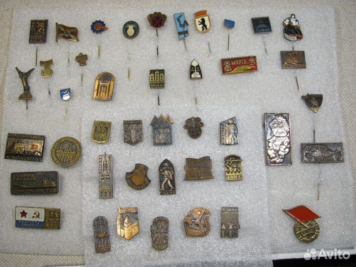 Значки СССР тяжёлые