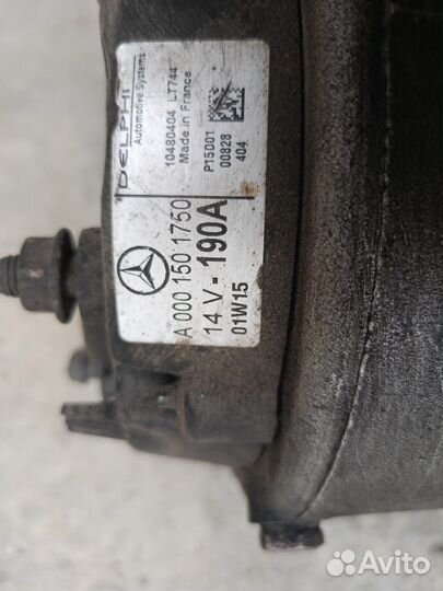 Генератор Mercedes M-Class W163 2.7 CDI 612.963