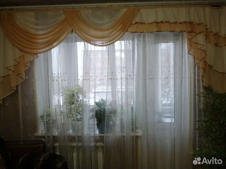 Тюль с ламбрекеном
