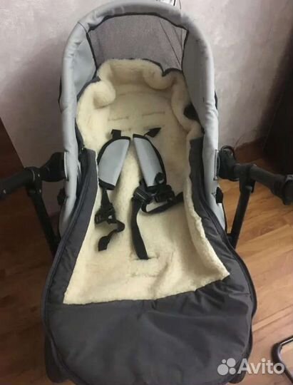 Теплый конверт в коляску (+ муфта)