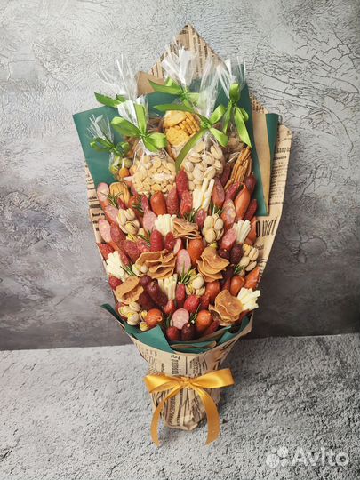 Съедобные букеты для мужчин