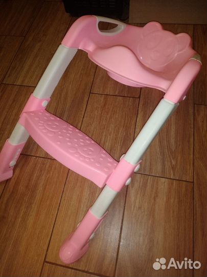 Горшок накладка на унитаз со ступенькой 