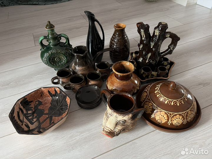 Глиняная посуда. Доставка по городу