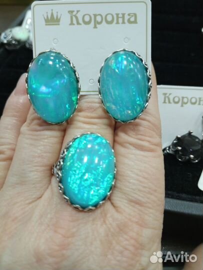 Серебряные серьги