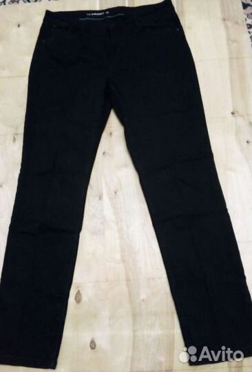 Джинсы стрейч новые, черного цвета 46-48 р