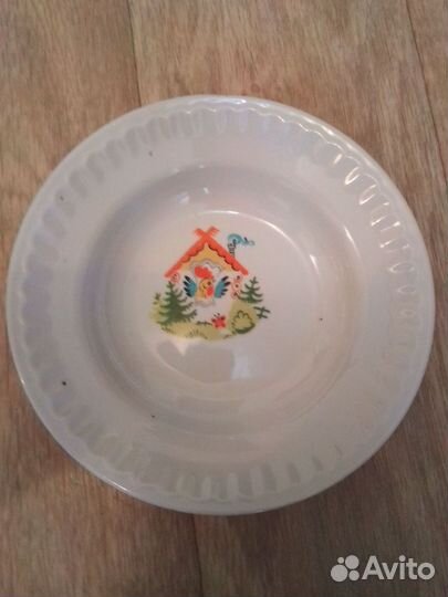 Тарелки детские СССР