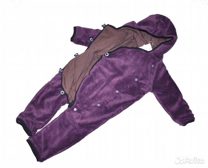 Новый флисовый комбинезон Mini a Ture, р.80