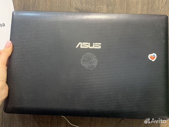 Крышка матрицы с разбора для asus K55DE