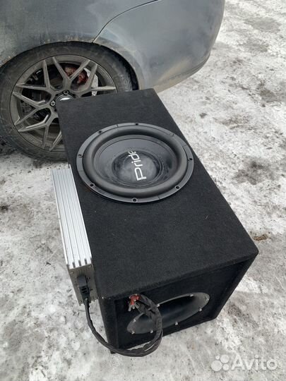 Сабвуфер пассивный pride / Комплект / Короб
