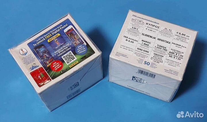 2 блока чм 2018 (версия на 670 наклеек)