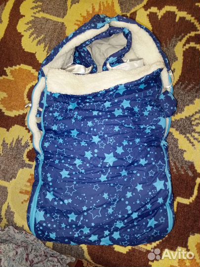 Конверт на выписку зимний