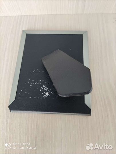 Рамка для фото серебряная