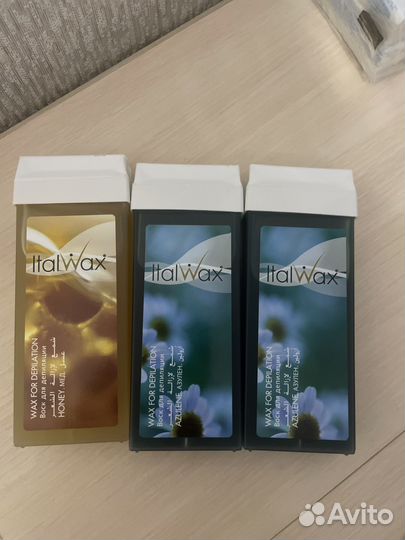 Воск в картриджах italwax