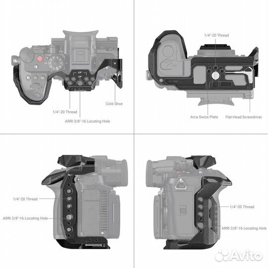 Клетка SmallRig Black Mamba для Panasonic GH-6
