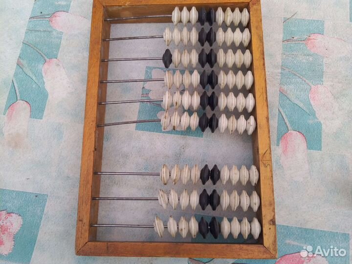 Счеты деревянные СССР с подарком