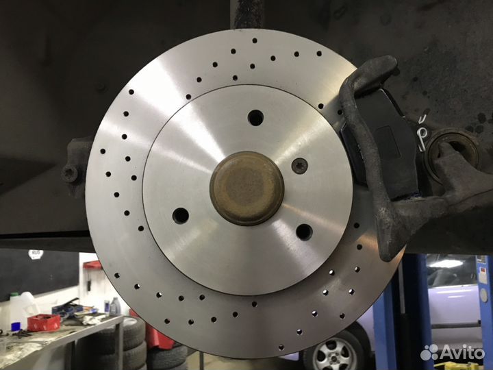 Перфорированные тормозные диски Smart, комплект