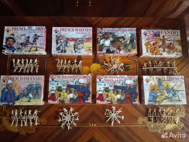 1/72 Солдатики фирмы RedBox