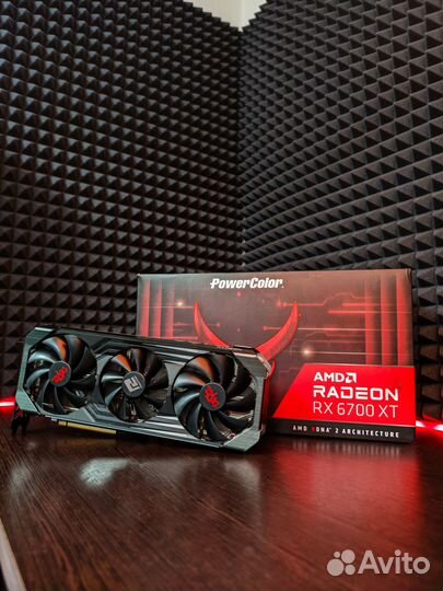 Видеокарта Red Devil AMD Radeon RX 6700 XT 12GB