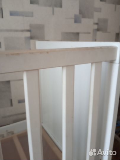 Детская кроватка IKEA сундвик