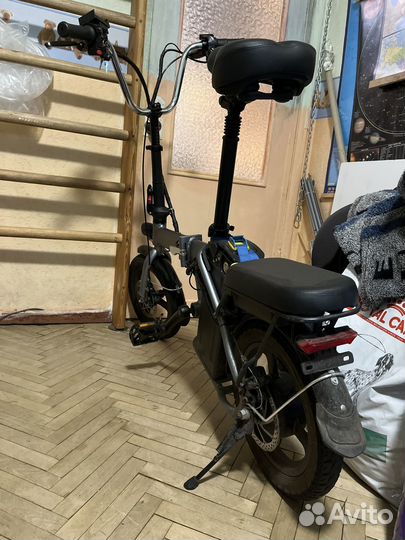 Электровелосипед складной