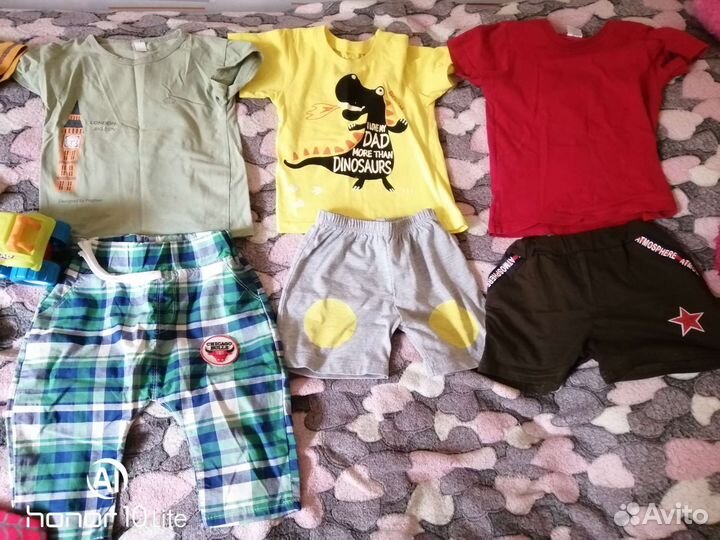 Детские вещи пакетом на мальчика 92 98
