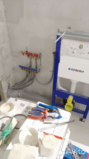 Монтаж систем отопления, водоснабжение и канализац