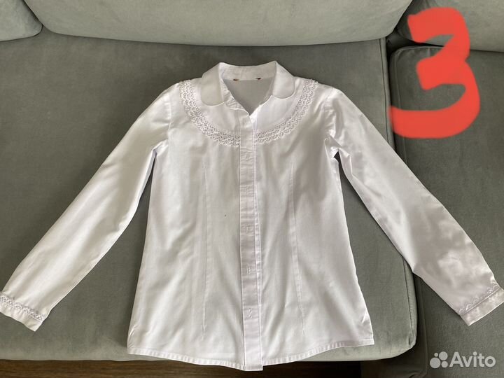 Школьные рубашки для девочки