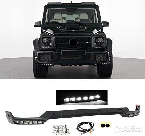 Губа на g-класс