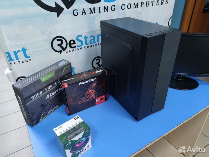 Для игр на максималках 8ядер\16ddr4\RX570 8gb