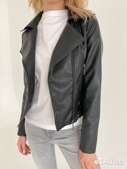 Куртка кожаная женская