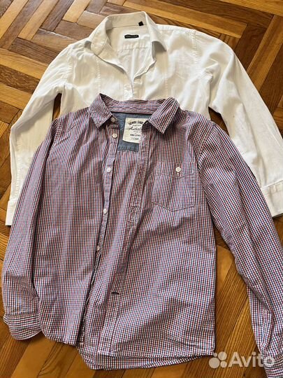 Рубашки и брюки на мальчика 146 р