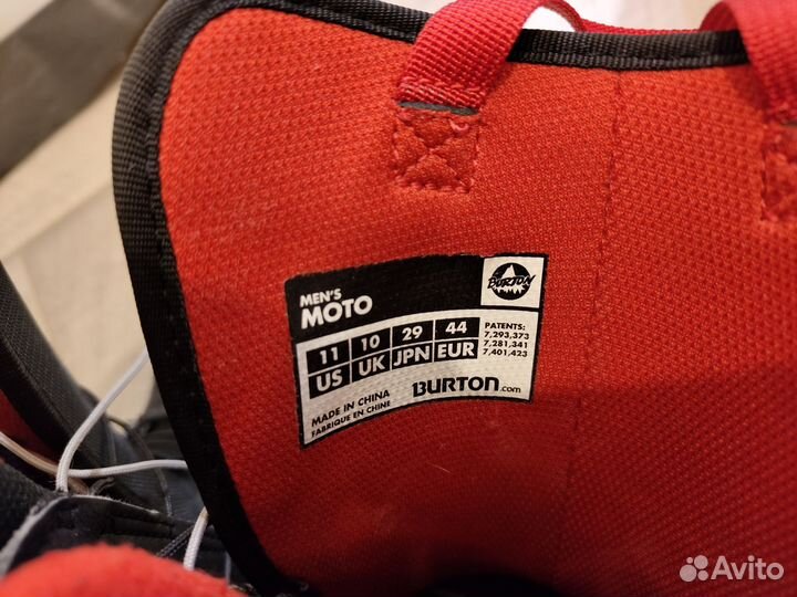 Ботинки для сноуборда Burton Moto, US 11