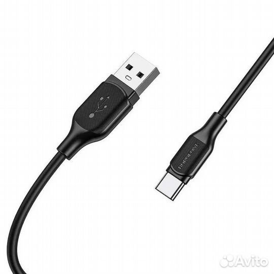 Кабель USB - Type-C Borofone BX42 Encor, черный