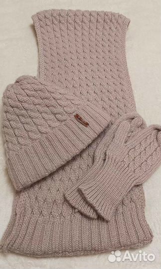 Комплект шапка и шарф