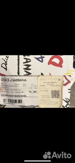 Кроссовки женские dolce gabbana