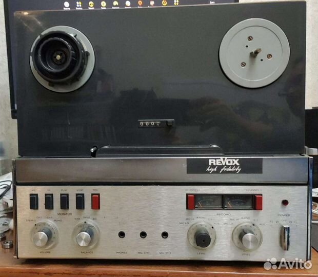 Катушечный магнитофон revox a77