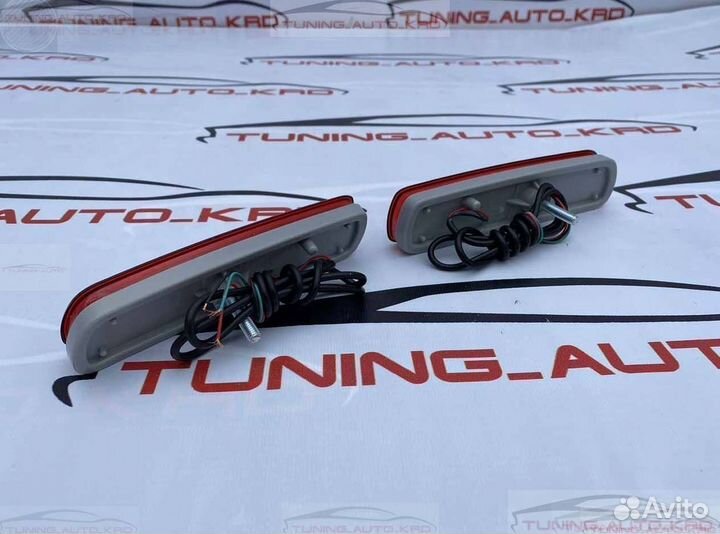 Катафоты бампера для Toyota Land Cruiser 100