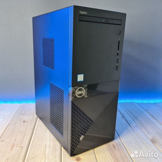 Игровой пк IntelCore i3-8100,8гб,ssdиhdd,GTX 1050T